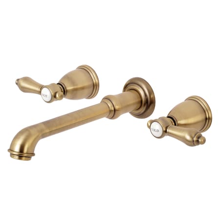 Heirloom KS7123BAL Two-Handle Wall Mount Bathroom Faucet KS7123BAL